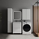 Style Line Шкаф пенал Бергамо 30 с б/к Люкс Plus антискрейтч белый глянцевый – фотография-12